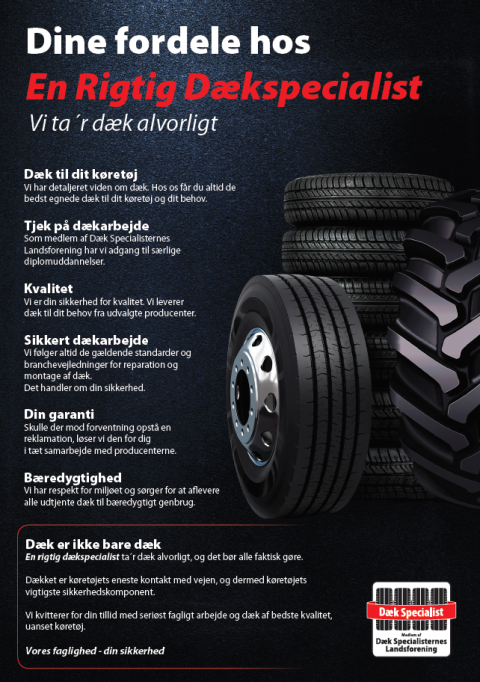 En Rigtig Dkspecialist plakat